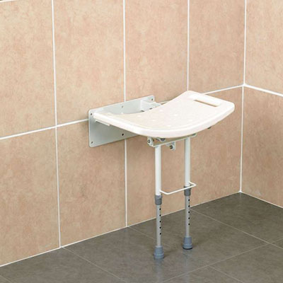 wall mounted shower stools