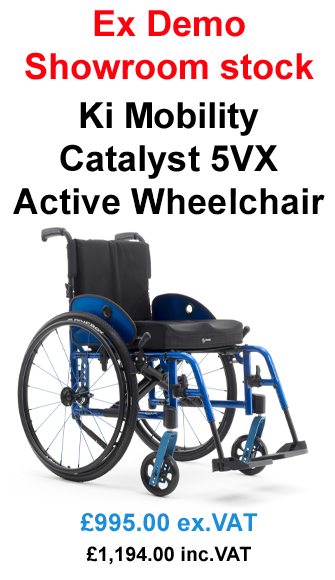 Ex Demo Ki Mobility Catalyst 5VX Active Wheelchair