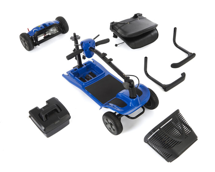 eTravel 4mph scooter disassembled