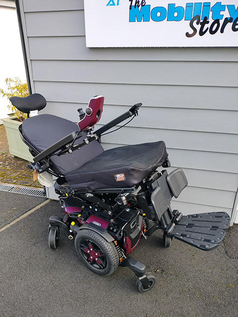 Quantum Edge 3 Powerchair reclined