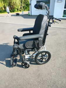 Rea Azalea Tilt-in-Space Wheelchair side view