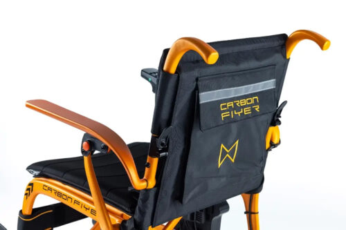 Carbon Flyer Electric Powerchair Back